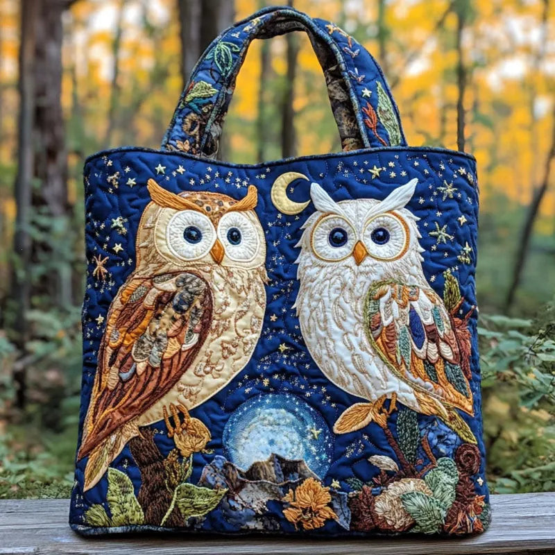 Borsa Artigianale - Due gufi