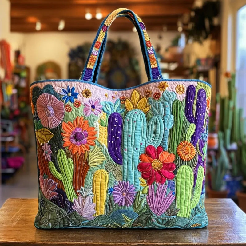 Borsa Artigianale - Cactus colorati