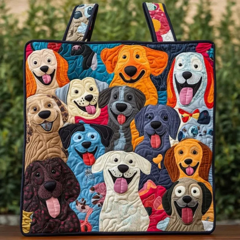 Borsa Artigianale - Cani sorridenti