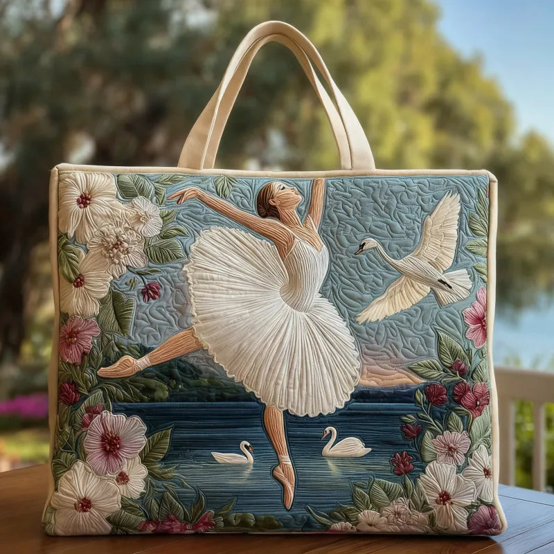Borsa Artigianale - Ballerina e cigni