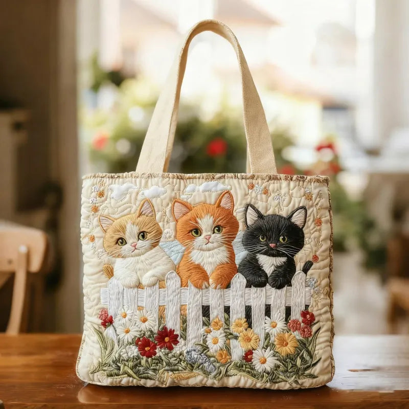 Borsa Artigianale - Tre gattini