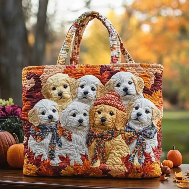 Borsa Artigianale - Cuccioli di labrador